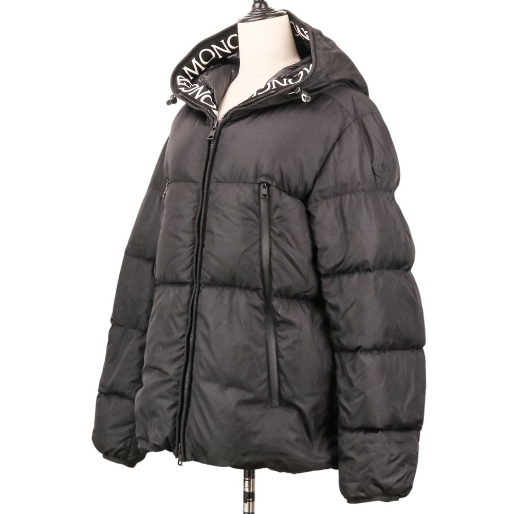 Moncler Montcla Hooded Down Jacket 4 Black — view 3