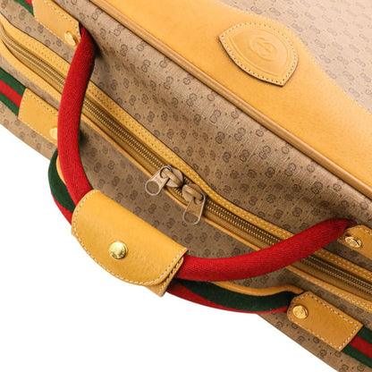 Gucci Micro GG Sherry Line Travel Bag Beige Brown — view 8