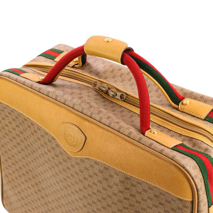 Gucci Micro GG Sherry Line Travel Bag Beige Brown — view 7