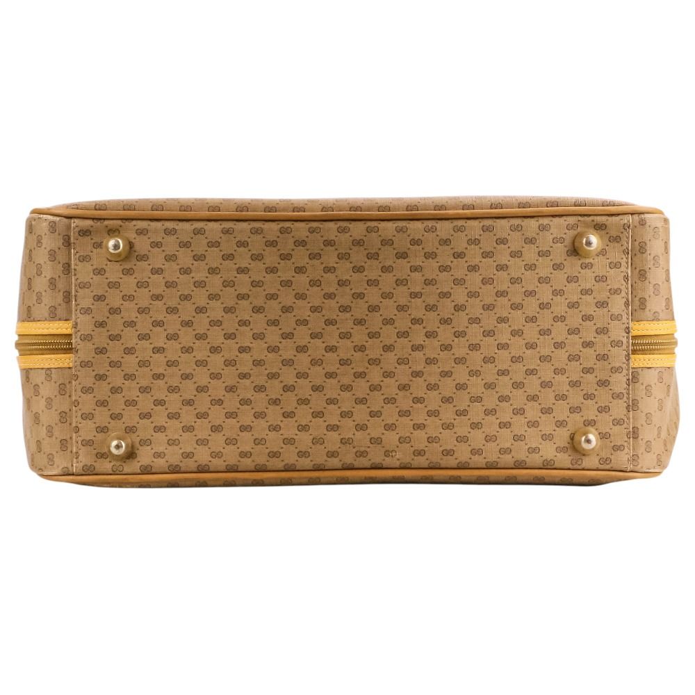 Gucci Micro GG Sherry Line Travel Bag Beige Brown — view 6