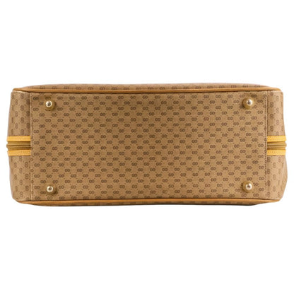 Gucci Micro GG Sherry Line Travel Bag Beige Brown — view 6