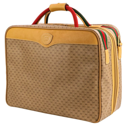 Gucci Micro GG Sherry Line Travel Bag Beige Brown — view 5