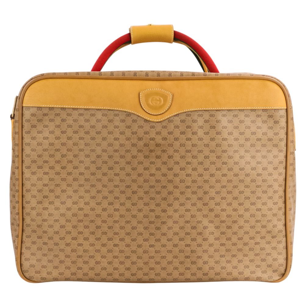 Gucci Micro GG Sherry Line Travel Bag Beige Brown — view 2