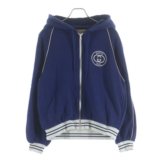 Gucci Cotton Jersey Sweatshirt with Patch Hoodie
