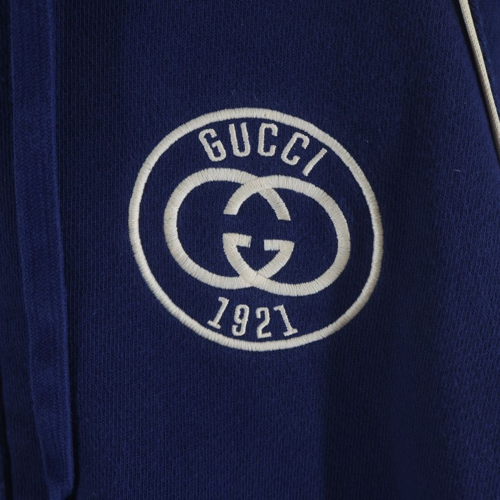 Gucci Cotton Jersey Sweatshirt with Patch Hoodie — view 5