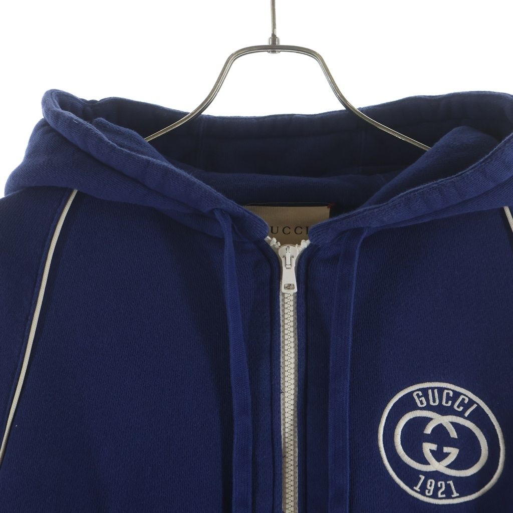 Gucci Cotton Jersey Sweatshirt with Patch Hoodie — view 3