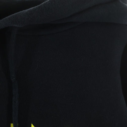 Celine Pullover Hoodie Gradient Logo Sweatshirt Black — view 5