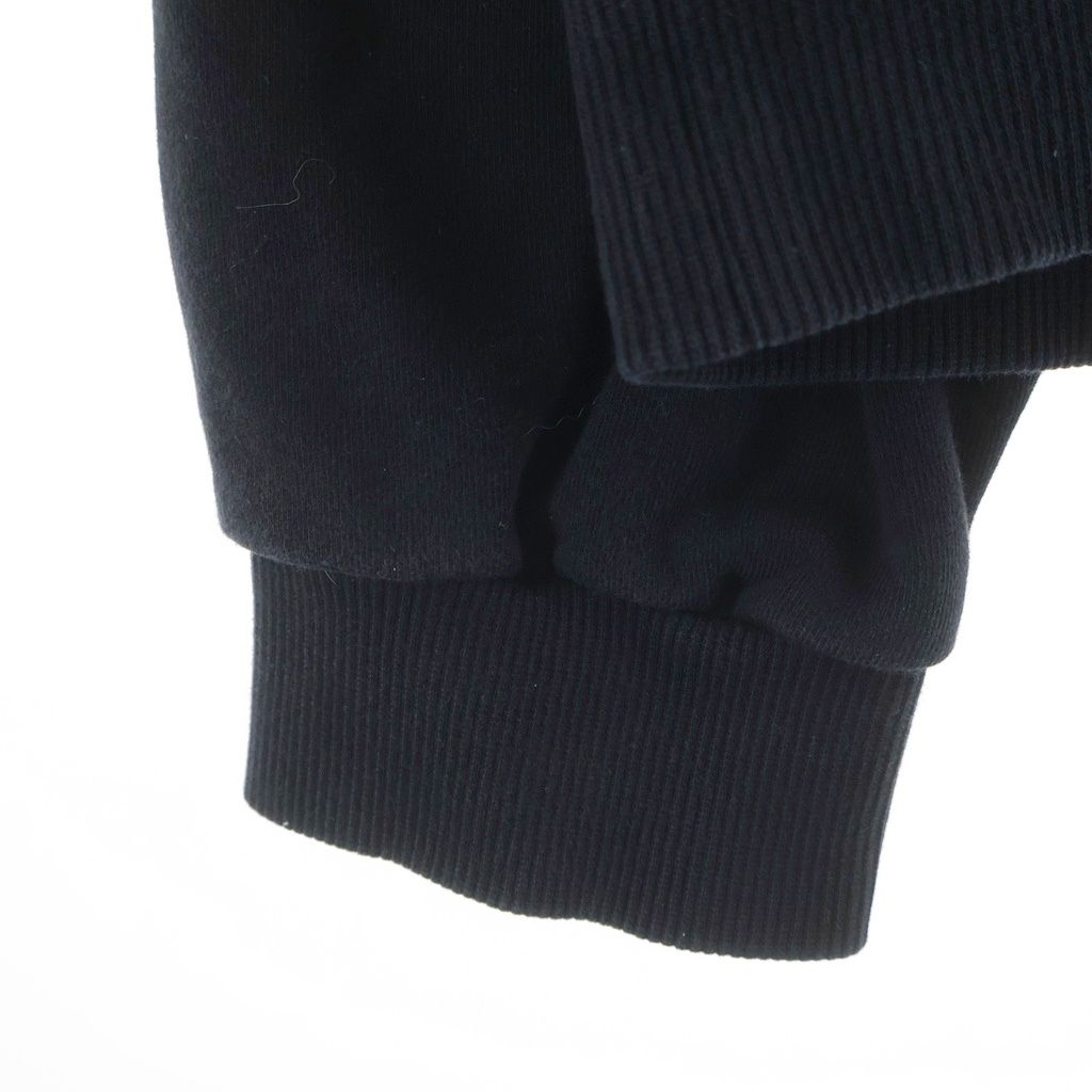 Celine Pullover Hoodie Gradient Logo Sweatshirt Black — view 6