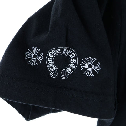 Chrome Hearts Back Grad Circle Logo Tee T-Shirt Print Crew Neck Short Sleeve — view 5