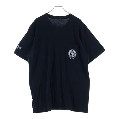 Chrome Hearts Back Grad Circle Logo Tee T-Shirt Print Crew Neck Short Sleeve — view 2
