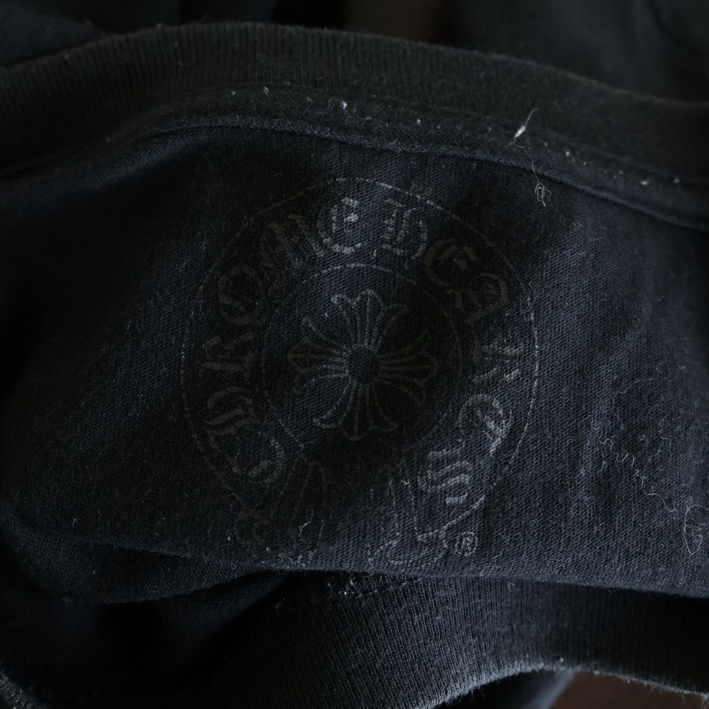 Chrome Hearts Back Grad Circle Logo Tee T-Shirt Print Crew Neck Short Sleeve — view 7
