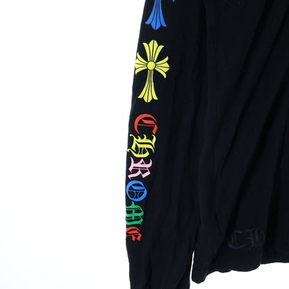 Chrome Hearts Mltcol Cem Crs Long Sleeve Tee Multicolor Cemetery Cross Long — view 5