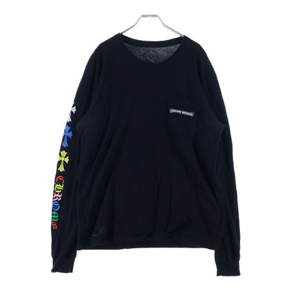 Chrome Hearts Mltcol Cem Crs Long Sleeve Tee Multicolor Cemetery Cross Long — view 2