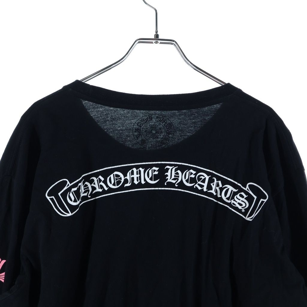 Chrome Hearts Mltcol Cem Crs Long Sleeve Tee Multicolor Cemetery Cross Long — view 4