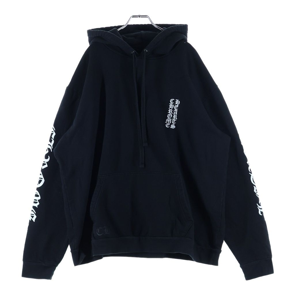 Chrome Hearts Sweatshirt Plv Arm Logo Pullover Hoodie Print Black