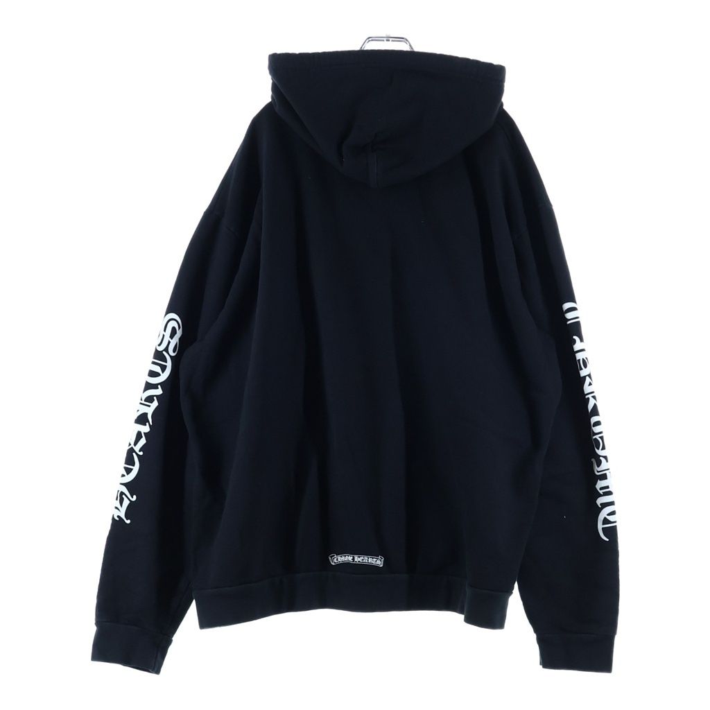 Chrome Hearts Sweatshirt Plv Arm Logo Pullover Hoodie Print Black — view 2