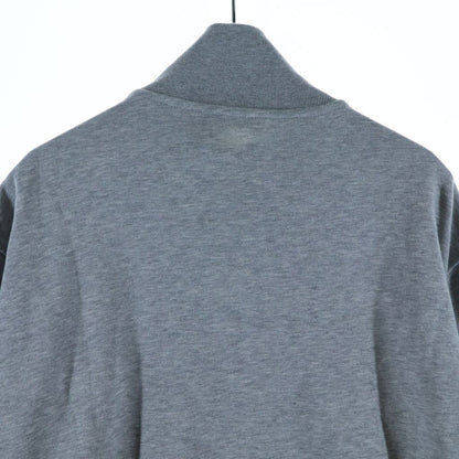 Moncler Arm Reflective Tricolor Line Track Jacket Sweatshirt Zip Up Gray — view 4
