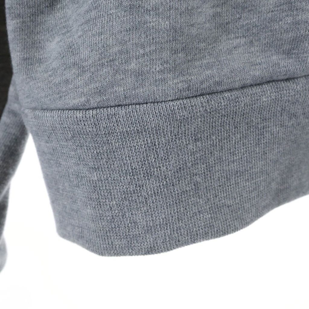 Moncler Arm Reflective Tricolor Line Track Jacket Sweatshirt Zip Up Gray — view 6