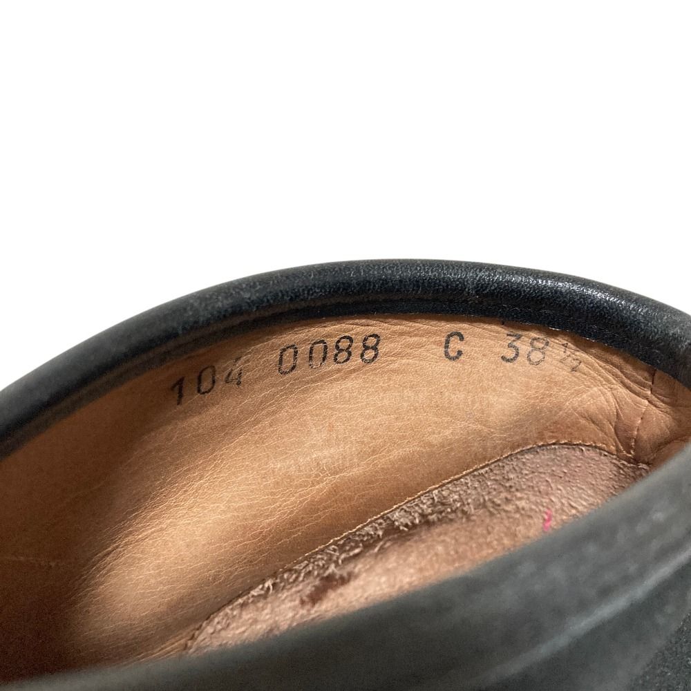 Gucci Suede Leather Horsebit Short Boots 38.5 Black — view 8