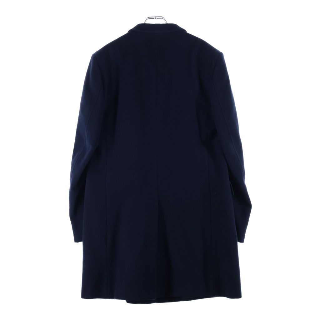Gucci Wool Coat Single Long Navy — view 2