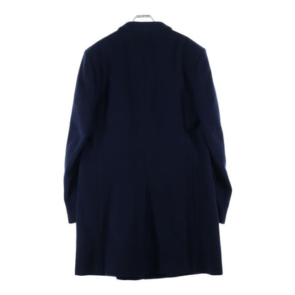 Gucci Wool Coat Single Long Navy — view 2
