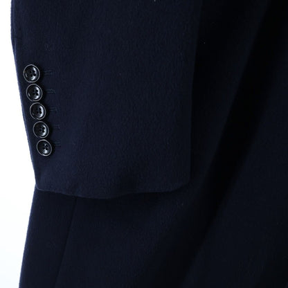 Gucci Wool Coat Single Long Navy — view 5