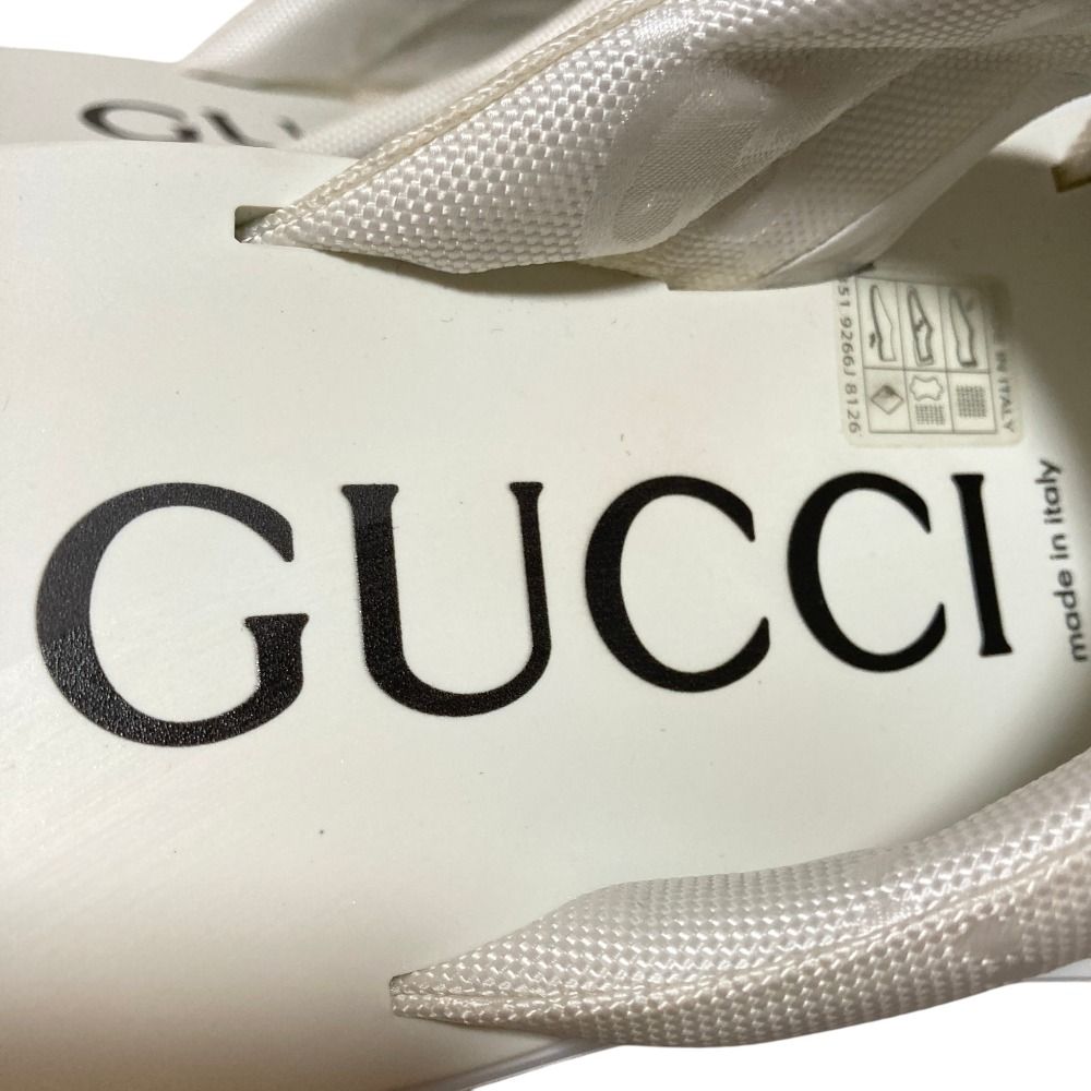 Gucci Craze Platform Slide Sandals 36 White — view 7