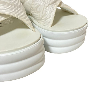 Gucci Craze Platform Slide Sandals 36 White — view 6