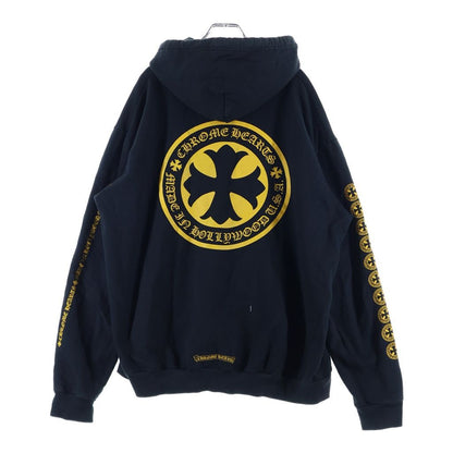 Chrome Hearts Sweatshirt HD Plvr CH Plus Print Pullover Hoodie Black