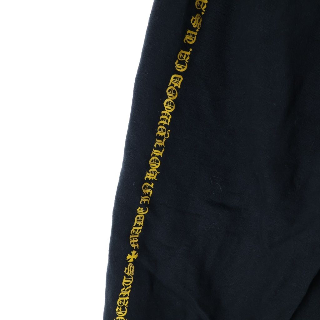 Chrome Hearts Sweatshirt HD Plvr CH Plus Print Pullover Hoodie Black — view 6