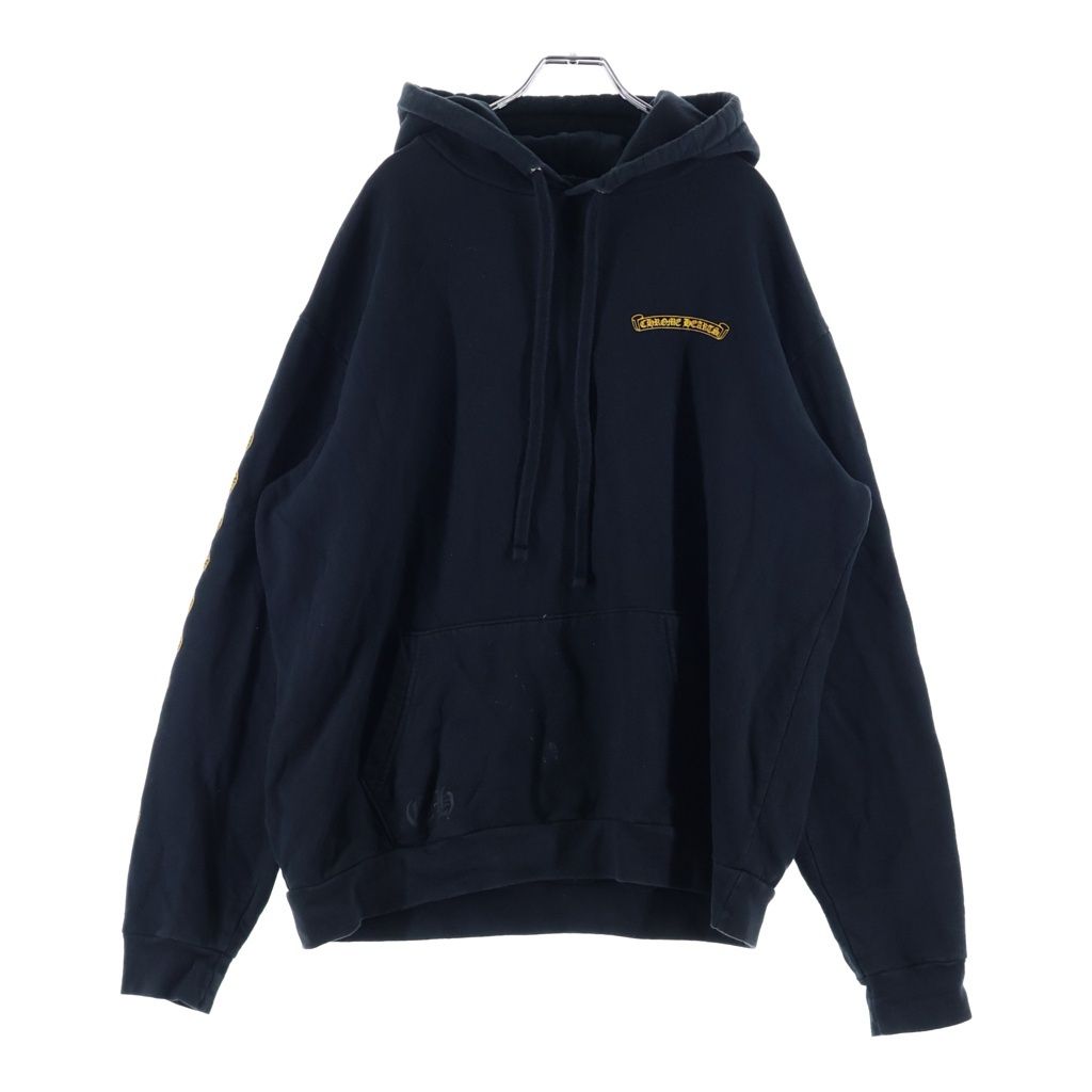 Chrome Hearts Sweatshirt HD Plvr CH Plus Print Pullover Hoodie Black — view 2