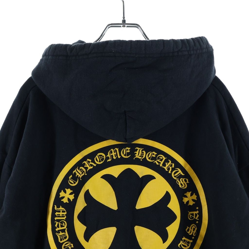 Chrome Hearts Sweatshirt HD Plvr CH Plus Print Pullover Hoodie Black — view 4