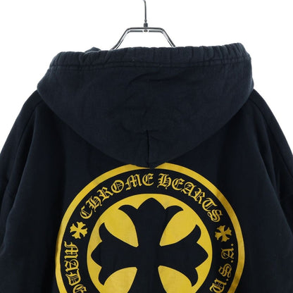 Chrome Hearts Sweatshirt HD Plvr CH Plus Print Pullover Hoodie Black — view 4