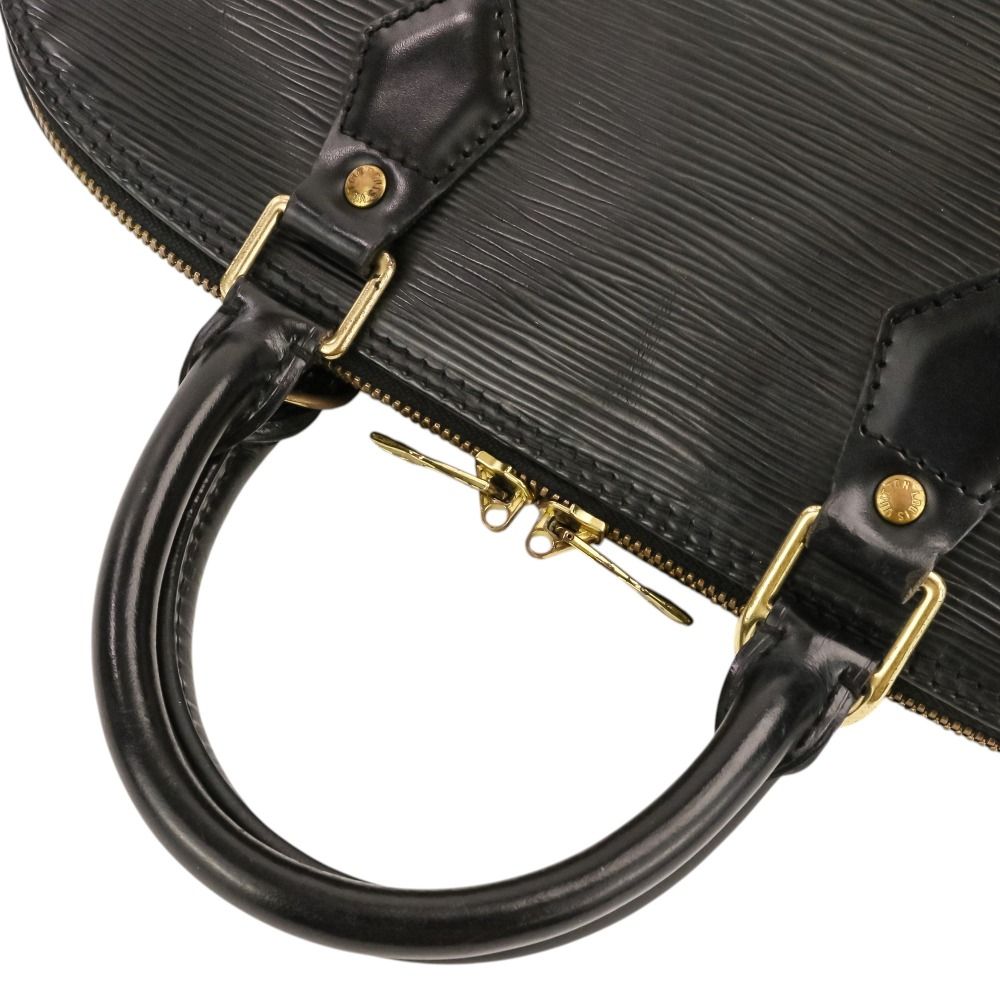 Louis Vuitton Epi Leather Alma PM Handbag Noir Black — view 4