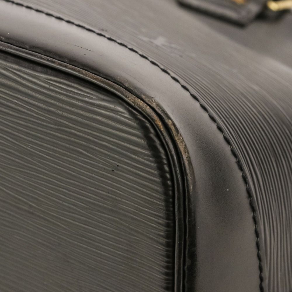 Louis Vuitton Epi Leather Alma PM Handbag Noir Black — view 9