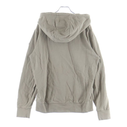 Moncler Logo Letter Print Hoodie Long Sleeve Pullover Beige — view 2
