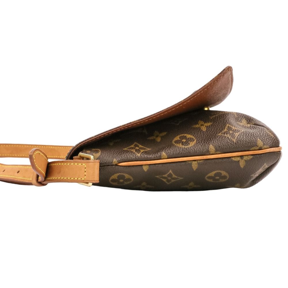 Louis Vuitton Monogram Musette Tango Shoulder Bag Brown — view 5