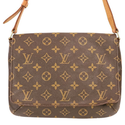 Louis Vuitton Monogram Musette Tango Shoulder Bag Brown — view 2