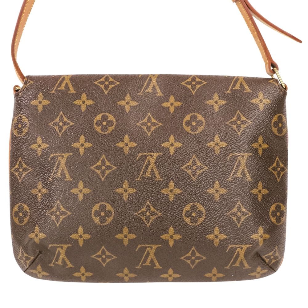 Louis Vuitton Monogram Musette Tango Shoulder Bag Brown — view 3