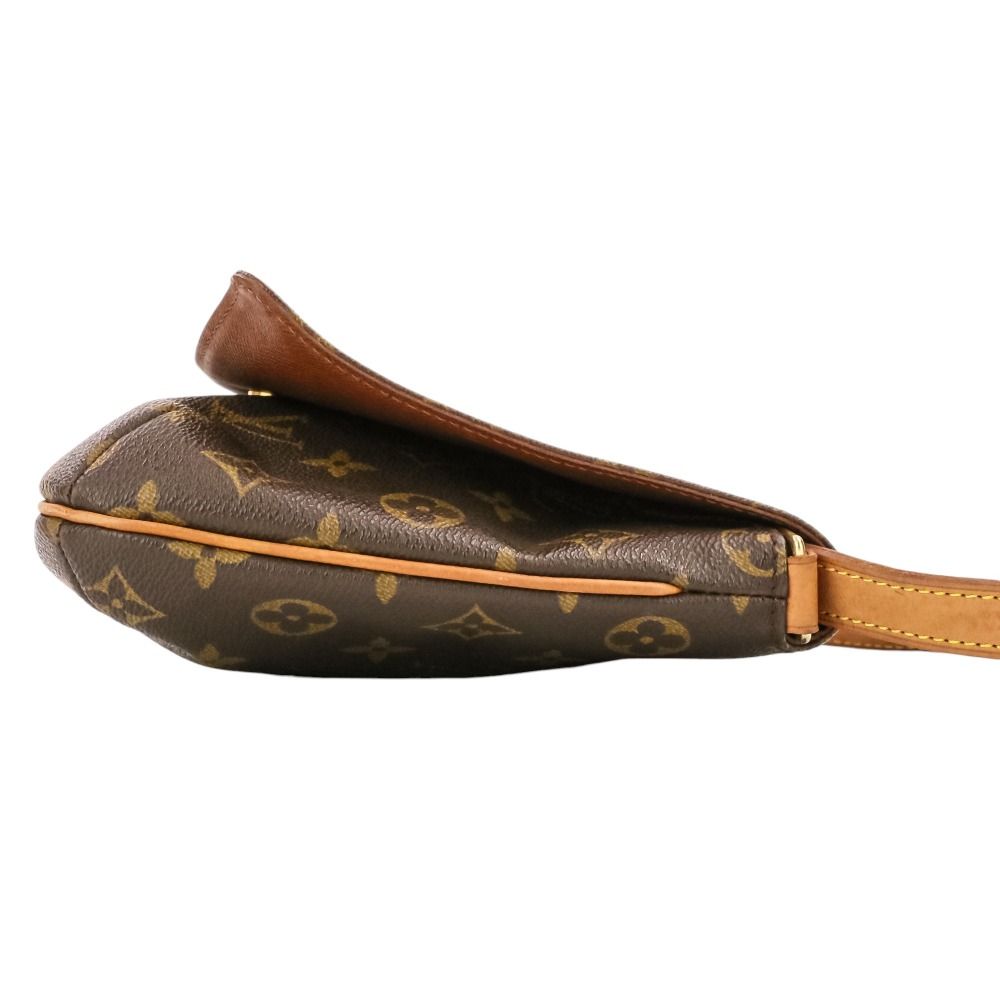 Louis Vuitton Monogram Musette Tango Shoulder Bag Brown — view 4