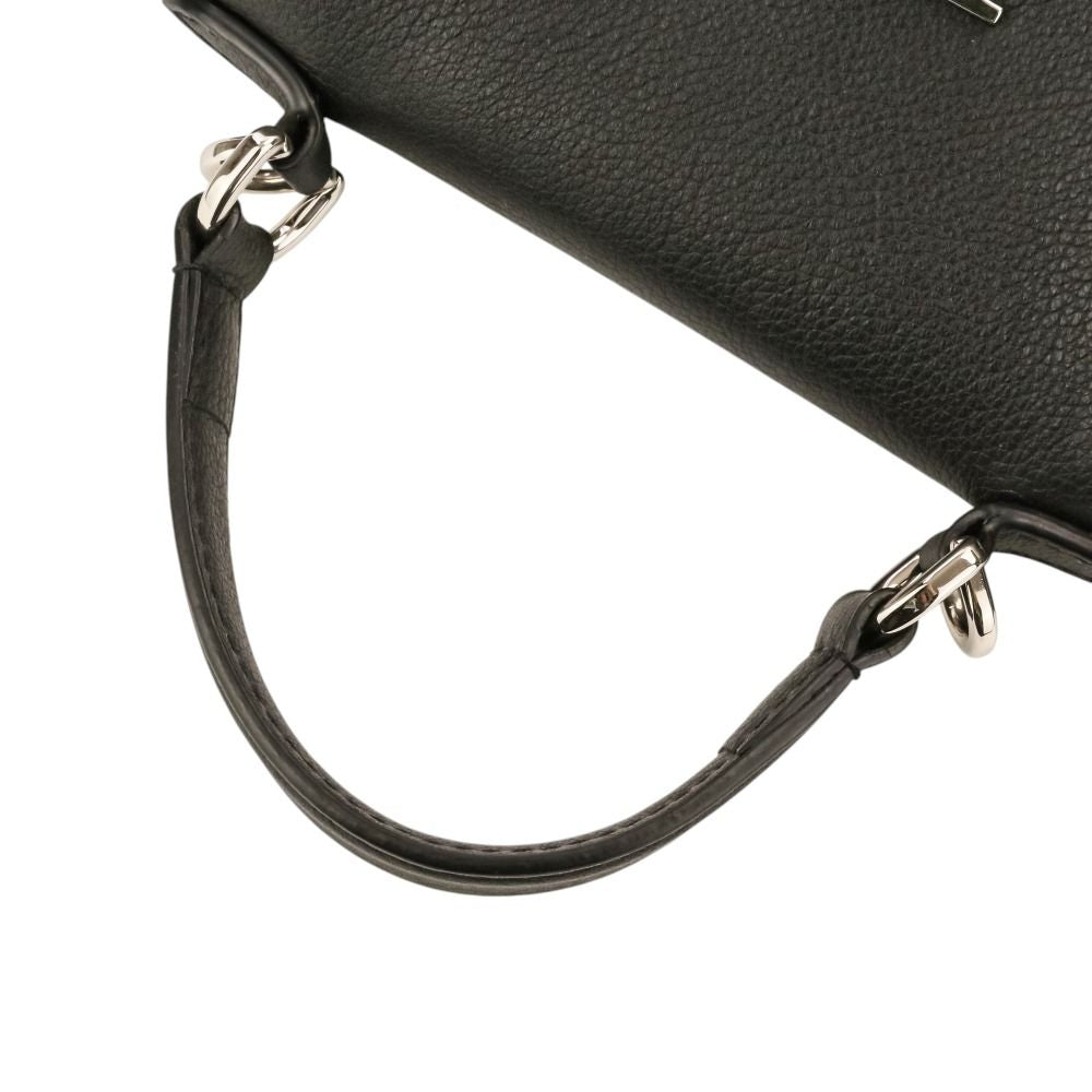 Louis Vuitton Lockme Mini 2-Way Leather Shoulder Bag Black — view 9