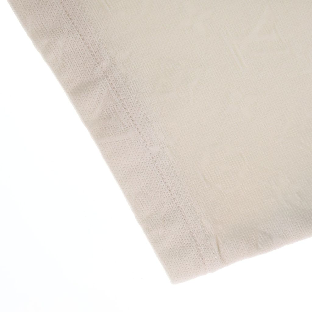 Louis Vuitton Pocket Monogram Crew Neck Cotton Short Sleeve T-Shirt White — view 4