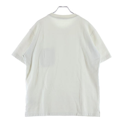 Louis Vuitton Pocket Monogram Crew Neck Cotton Short Sleeve T-Shirt White — view 2