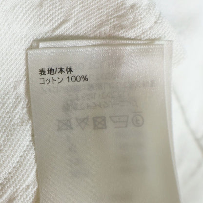 Louis Vuitton Pocket Monogram Crew Neck Cotton Short Sleeve T-Shirt White — view 7