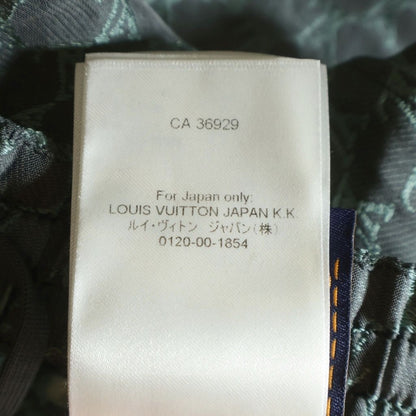 Louis Vuitton Jacquard Monogram Silk Blend Shorts Gray MM — view 8