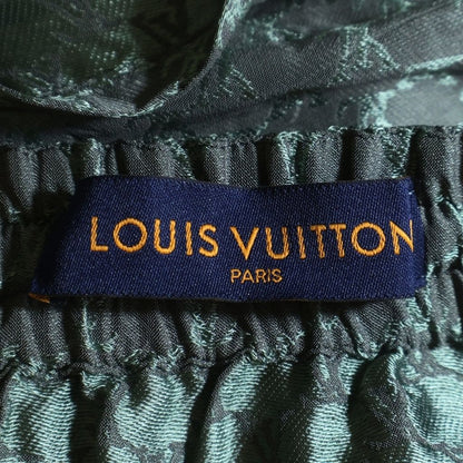 Louis Vuitton Jacquard Monogram Silk Blend Shorts Gray MM — view 6