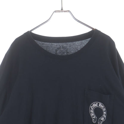 Chrome Hearts Horseshoe L S Tee Back Horse Sleeve Floral Cross Long Pocket — view 3