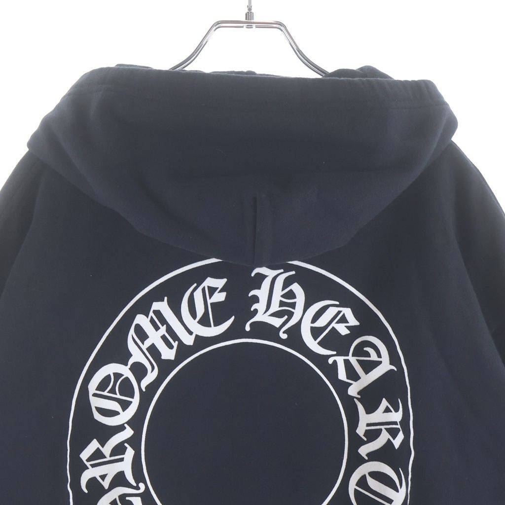 Chrome Hearts Sweatshirt Plvr Sleeve Floral Back Horse Shoe Print Pullover — view 4