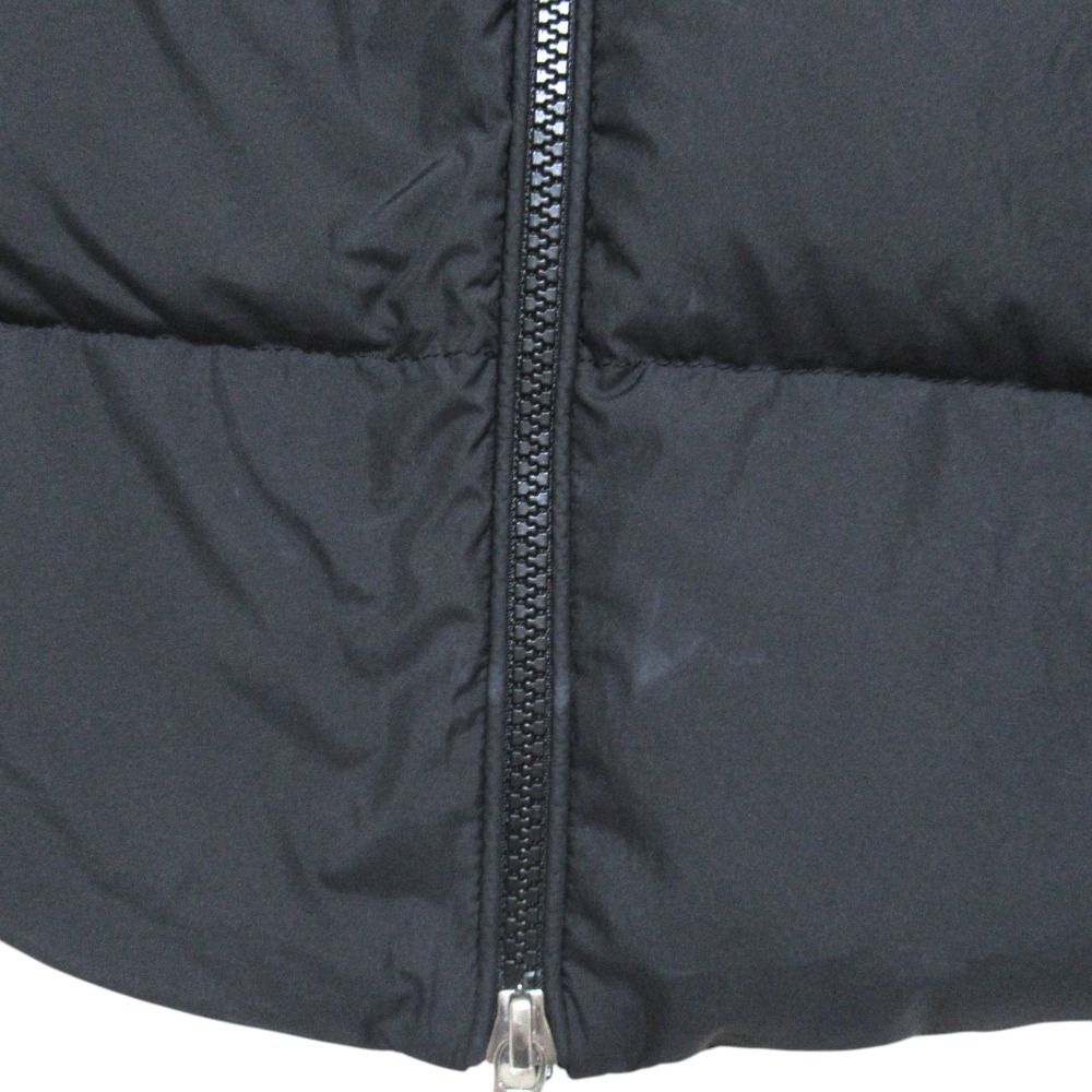 Moncler Cardere Logo Print Hooded Nylon Down Jacket 3 Black — view 7