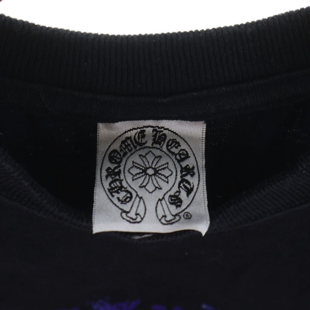 Chrome Hearts Vintage Foti S Tee Print Crew Neck Short Sleeve T-Shirt Black — view 7
